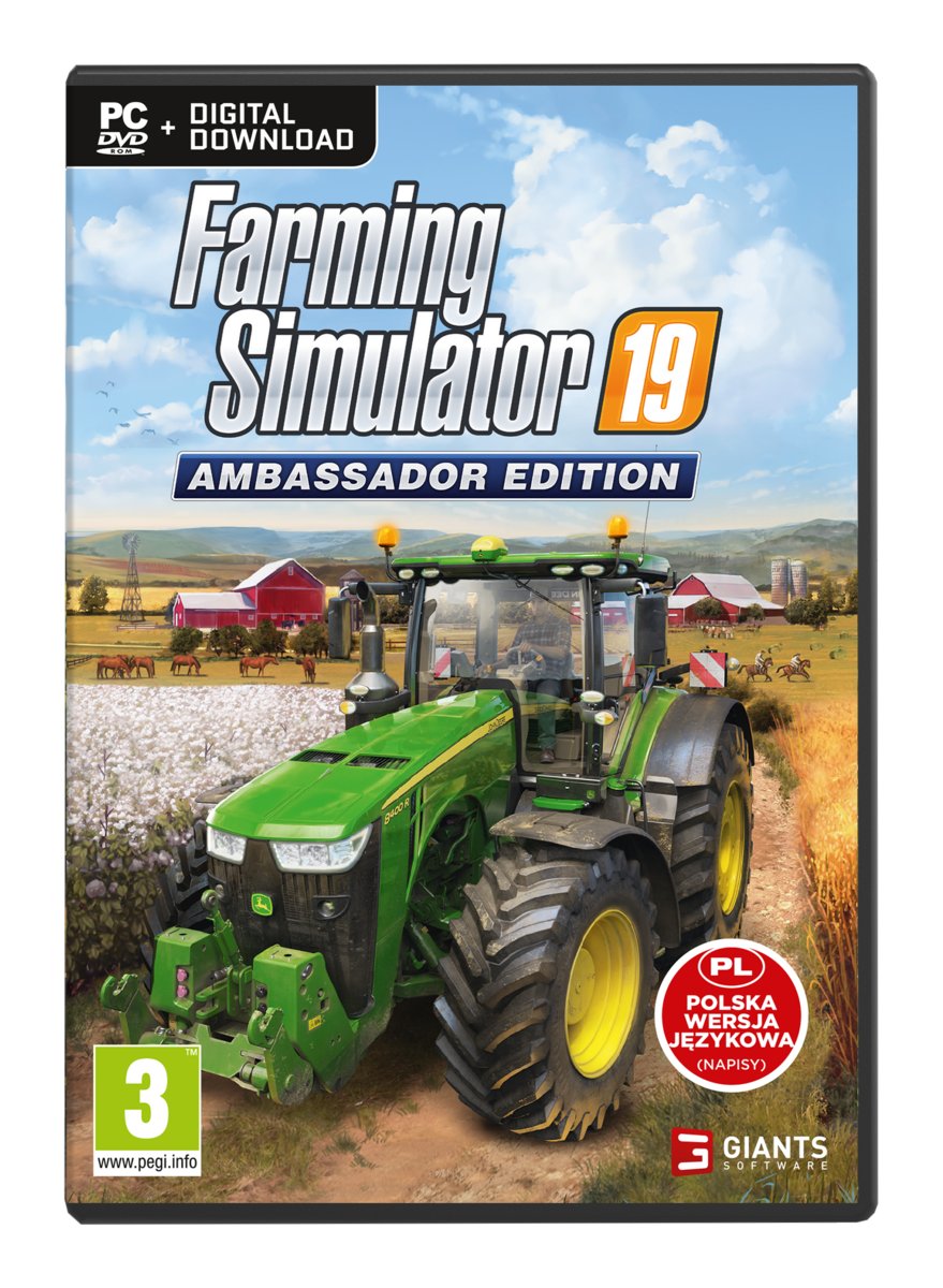 Farming Simulator 19 Ambassador Edition GRA PC