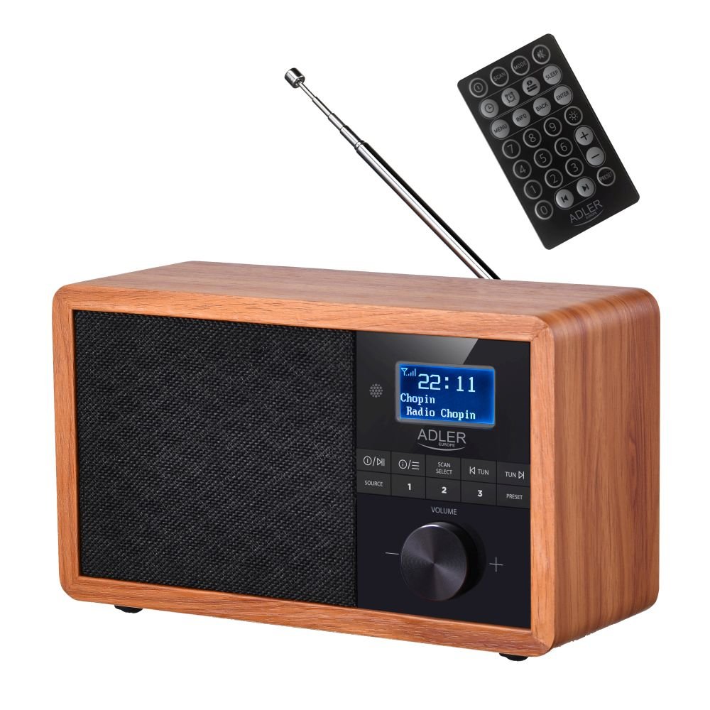 Radio Retro Adler Ad 1184 Dab+ Bluetooth Usb Sd + Pilot