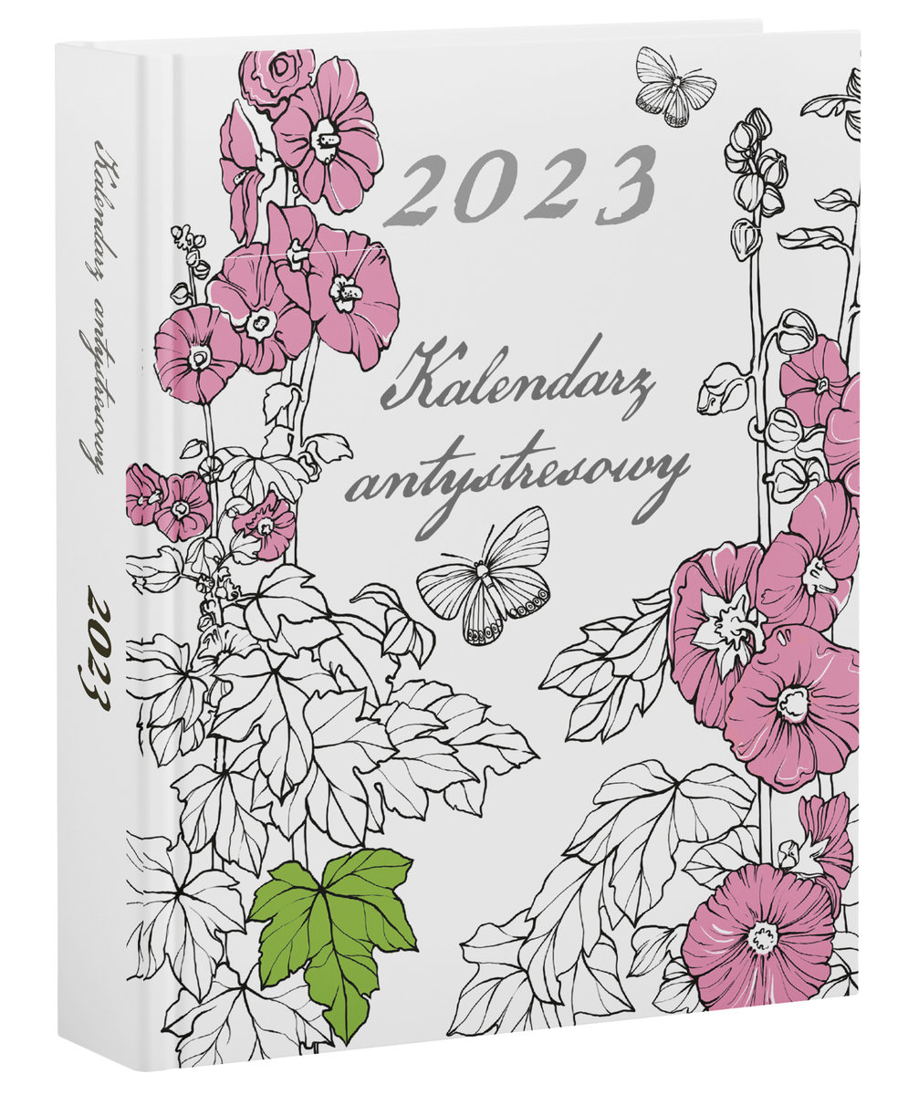 Kalendarz antystresowy. Kolorowanka 2023, Dorota Bartyzel-Dukaczewska