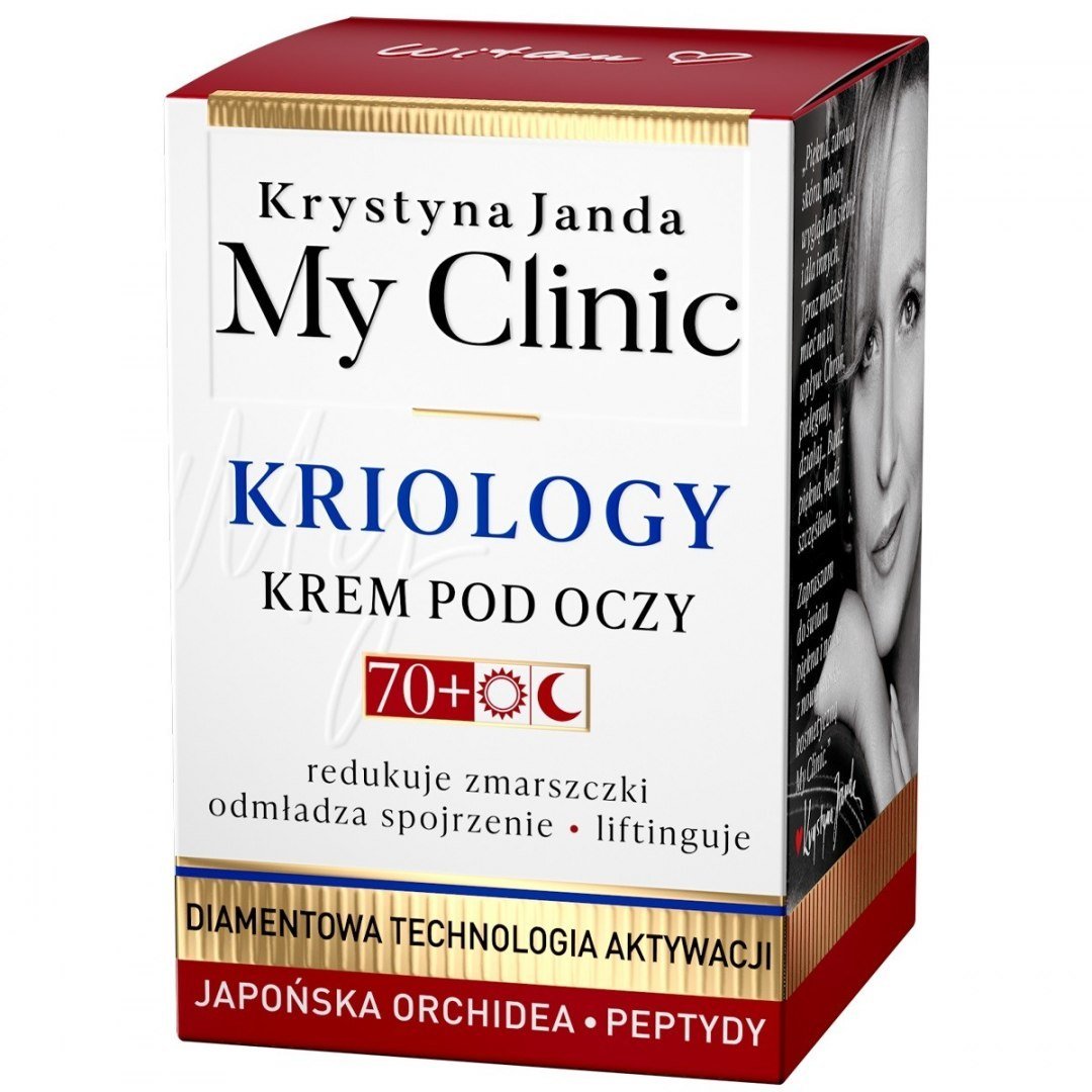 Janda XMASS My Clinic Kriology 70+ (Krem na dzień 50ml + Krem na noc 50ml + Krem pod oczy 15ml