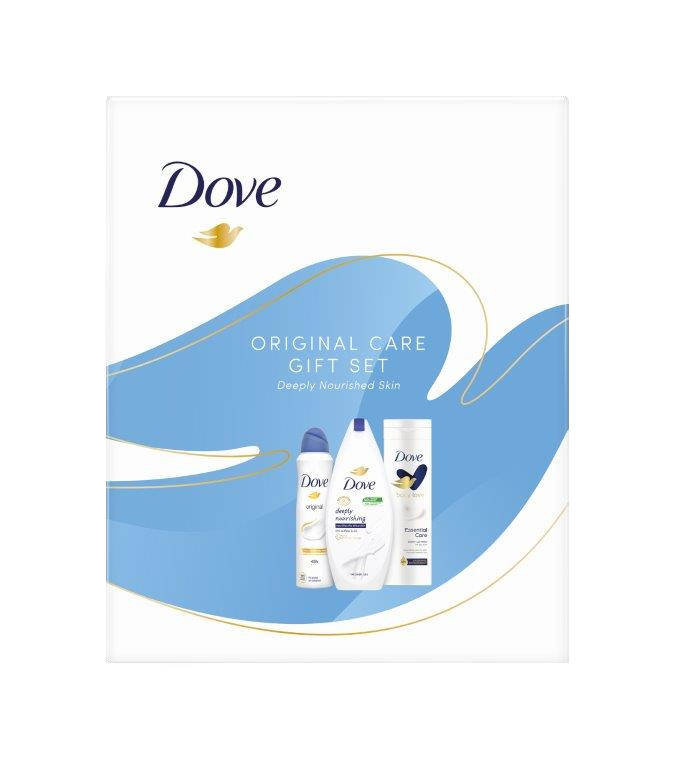 Dove, Original Care, Zestaw kosmetyków do pielęgnacji, 3 szt.