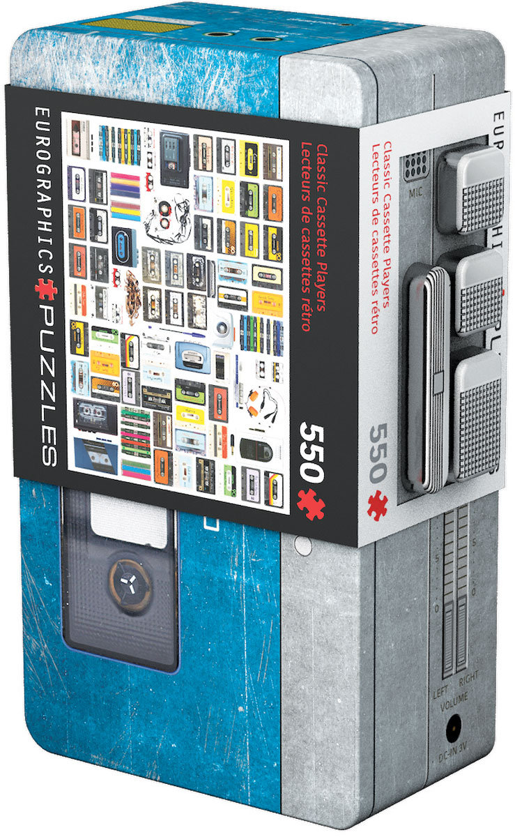 Puzzle 550 el. Cassette player Tin 8551-5690 Eurographics