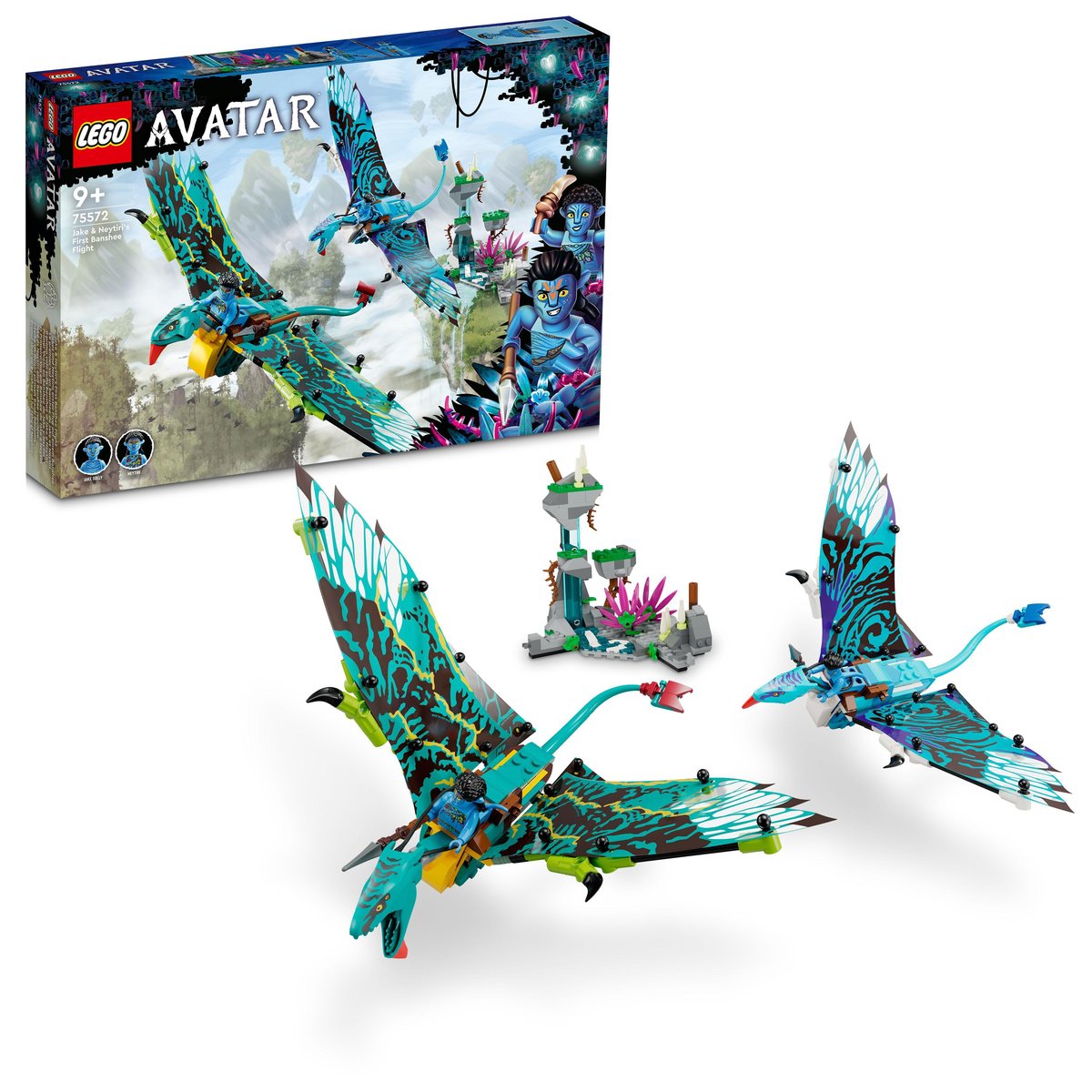 LEGO Avatar Pierwszy lot na zmorze Jake`a i Neytiri 75572