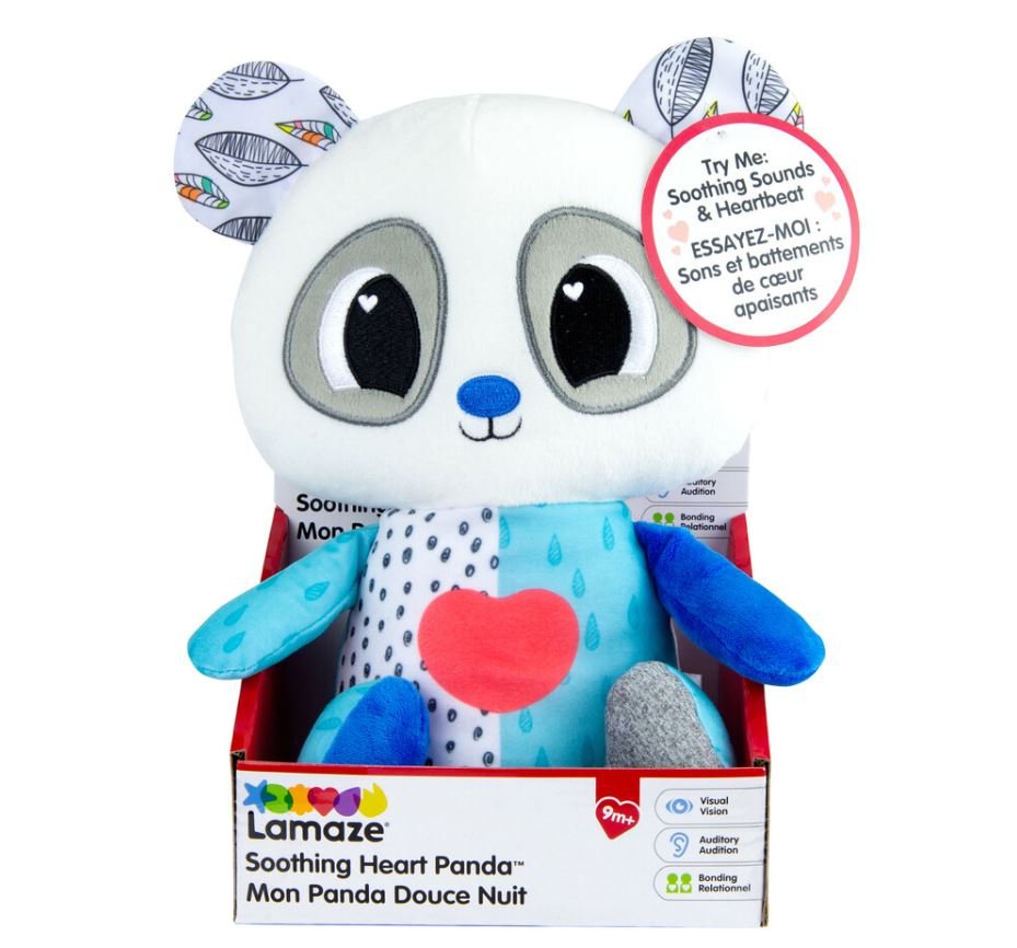 TOMY Lamaze Panda pulsujące serduszko