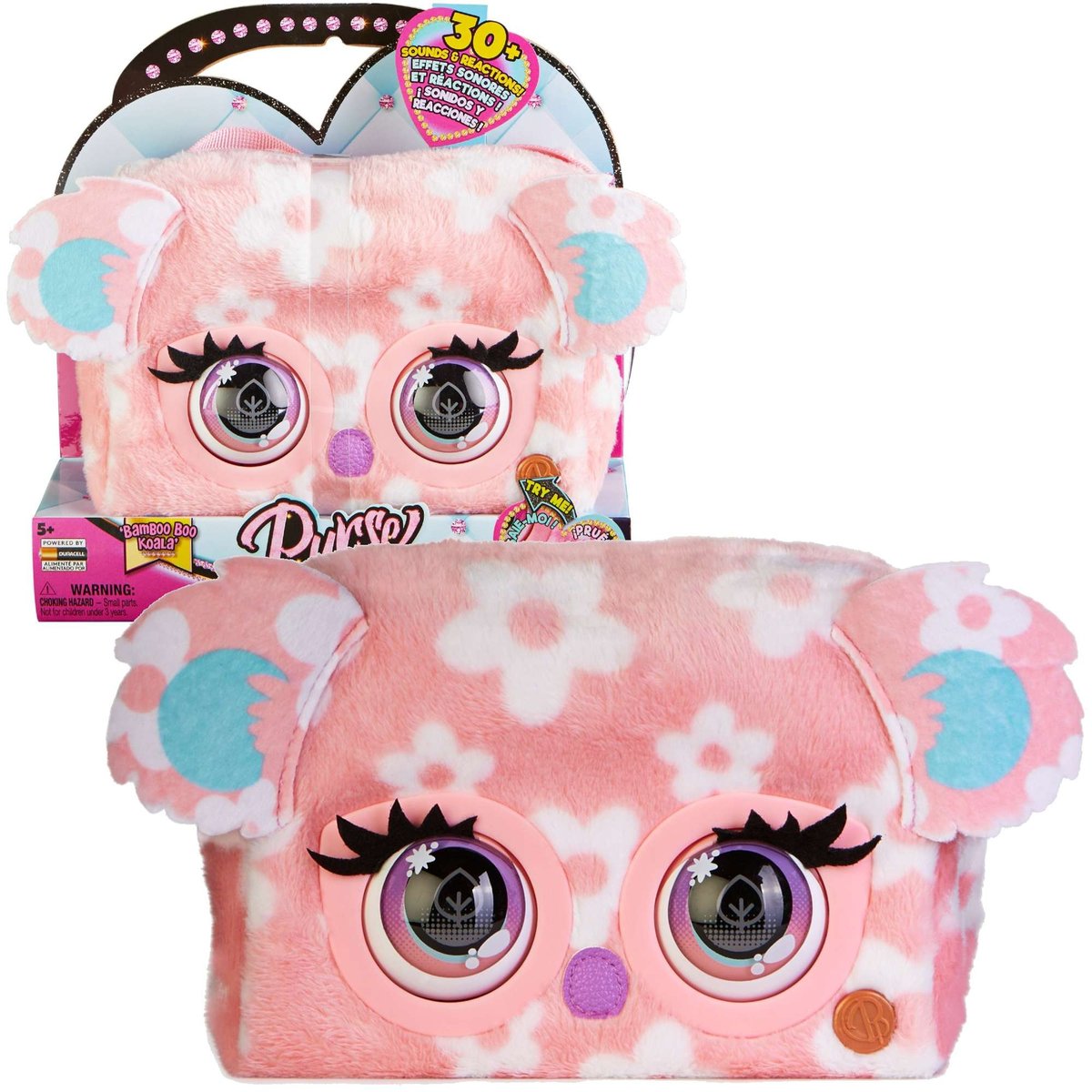 Purse Pets Bamboo Boo Koala interaktywna torebka z oczami