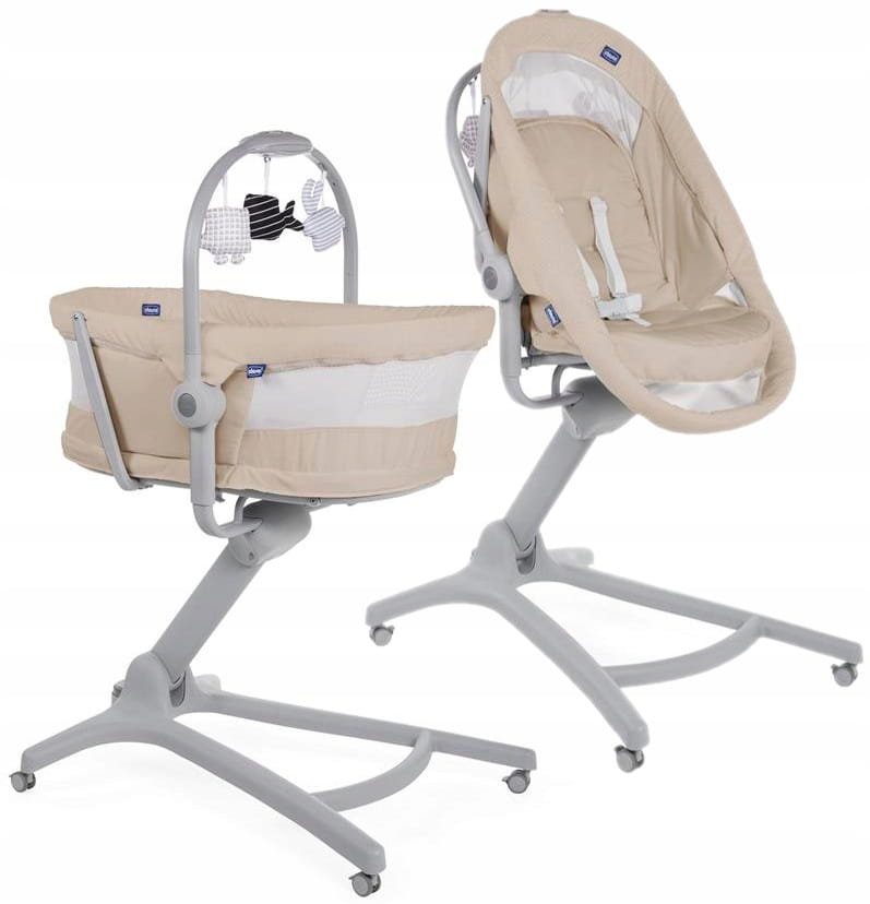 Chicco Łóżeczko Baby Hug AIR 4w1 Beige