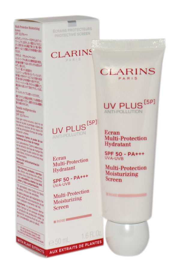 Clarins, krem Uv Plus Multi-Protection Moisturizing Screen Spf50 Rose Cream, 50 ml