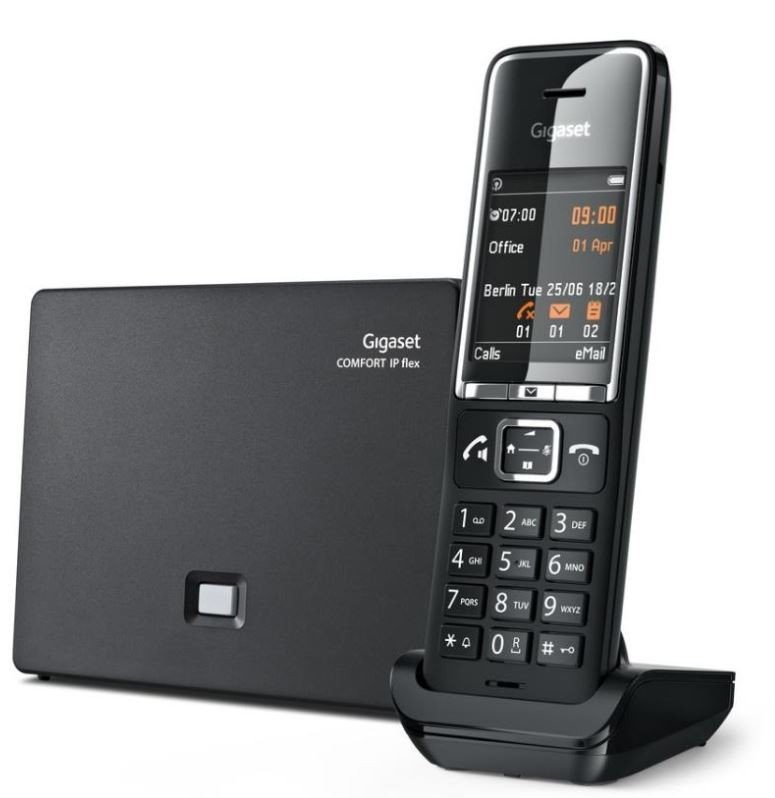 Gigaset Comfort 550 IP POL/HUN black/chrome