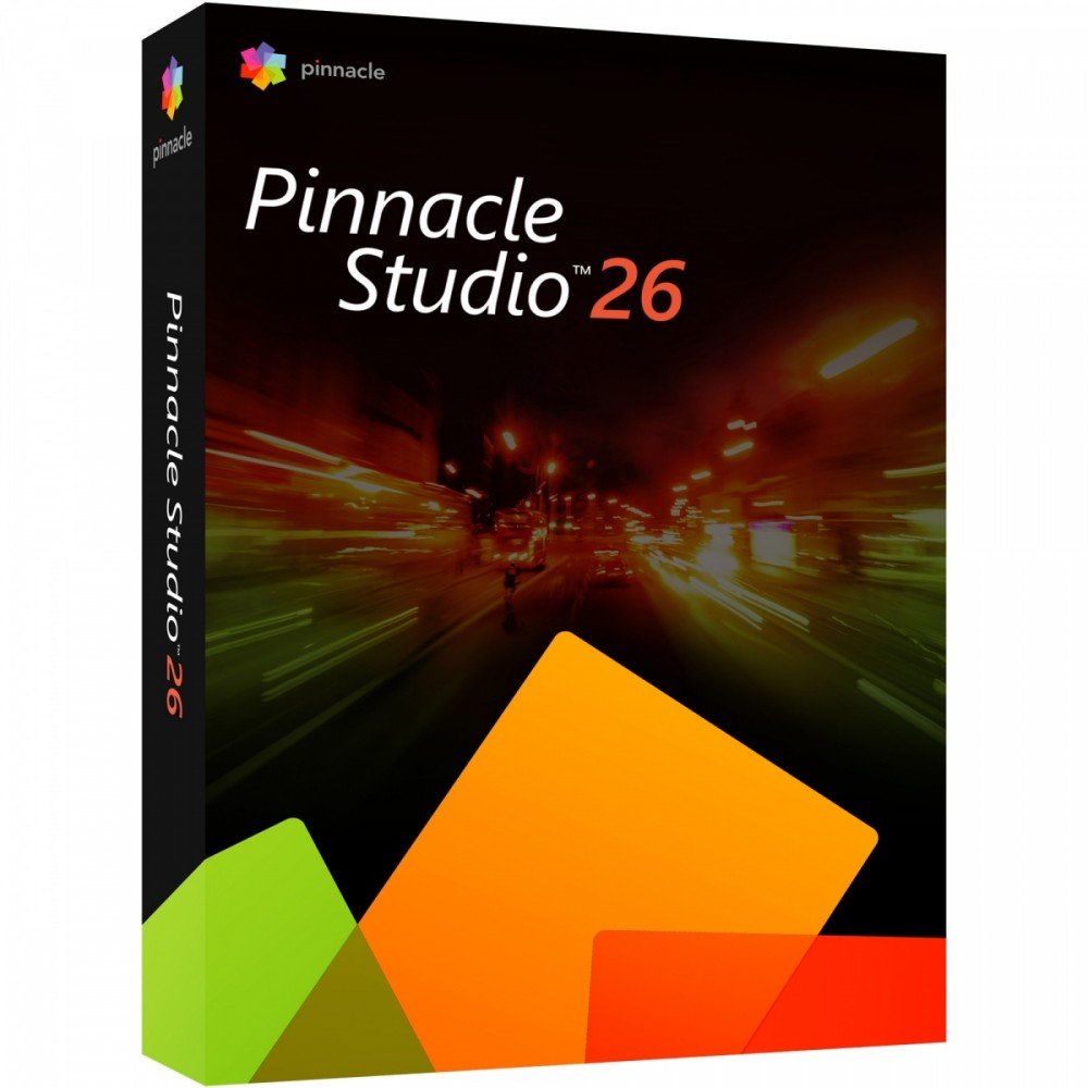 Corel, Oprogramowanie Pinnacle Studio 26 Standard BOX PNST26STMLEU