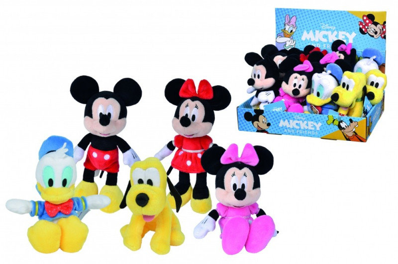 Simba, Maskotka Disney Mickey I Przyjaciele, 20 cm, Mix