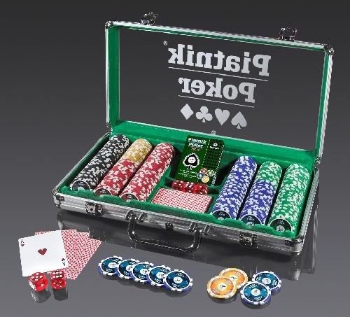 Piatnik Poker Alu-Case - 300 żetonów