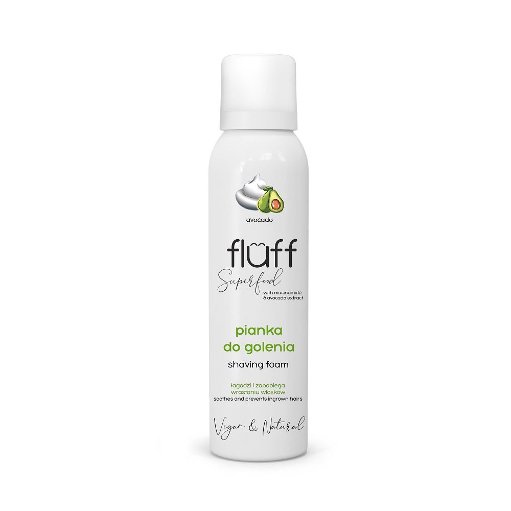 FLUFF Fluff pianka do golenia z avocado i niacynamidem 150 ml