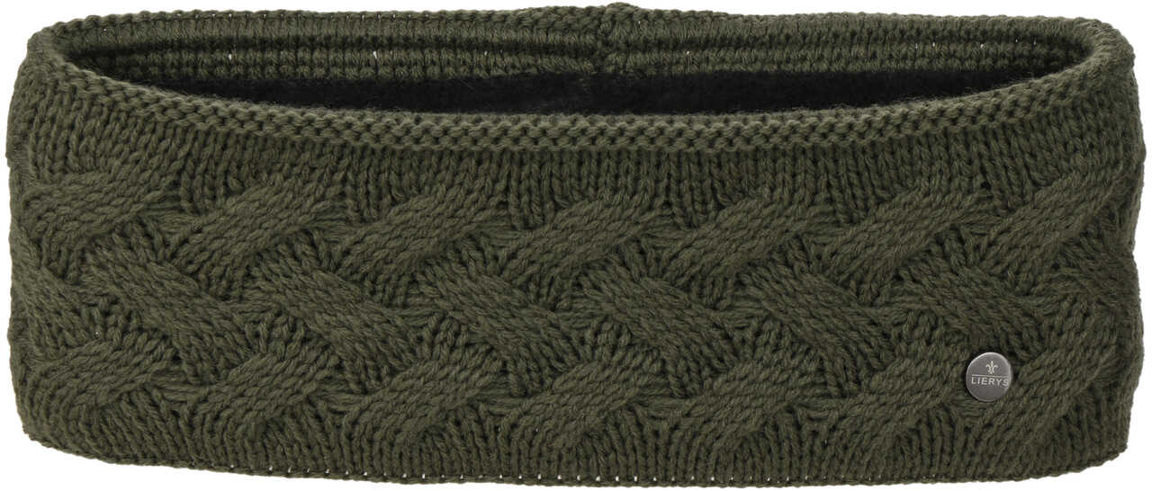 Opaska na Czoło Fauske by Lierys, oliwkowy, One Size