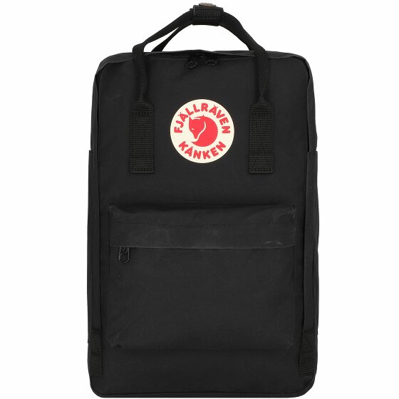 Fjällräven 23524 Kånken Laptop 15 cali plecak sportowy unisex - dla dorosłych Black OneSize, czarny, Taglia unica, sportowy, czarny, Einheitsgröße, Sportowy