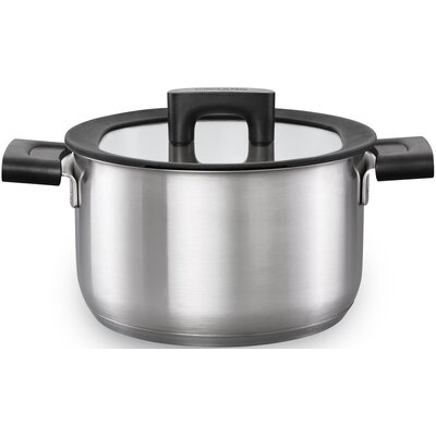 Fiskars Garnek 5 l z pokrywką HARD FACE STEEL 1052241)