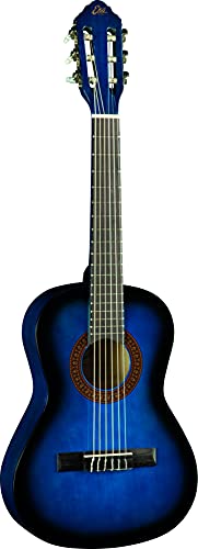 Eko GUITARS - CS-2 BLUE BURST Gitara Klasyczna Seria Studio, Skala 1/2, Niebieski Kolor Burst