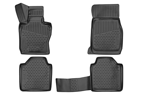 Dopasowane dywaniki 3D ELEMENT do BMW serii 3 Gran Turismo (F34), 2012-2018, Lb, 4szt. Europa
