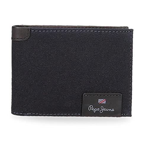 Pepe Jeans Hilltop Portfel poziomy z portfelem, unikalny, niebieski, única, Portfel poziomy z portmonetką