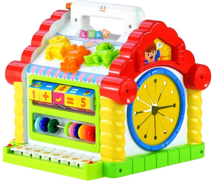Lean Edukacyjny multifunkcyjny domek pianinko sorter Toys
