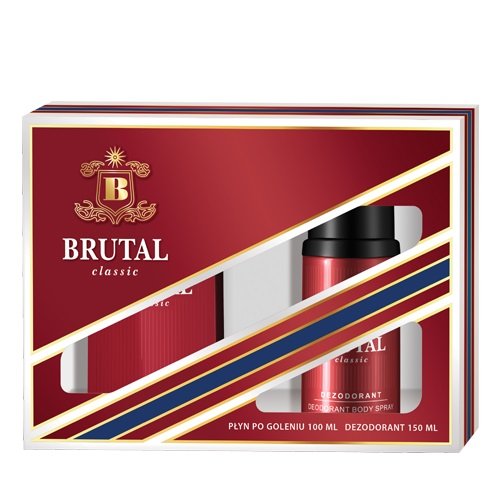 La Rive Zestaw kosmetyków Brutal Classic (płyn po goleniu 100 ml + dezodorant 150 ml)