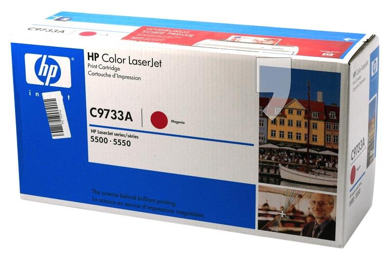 Toner HP C9733A, purpurowy, 12000 str.