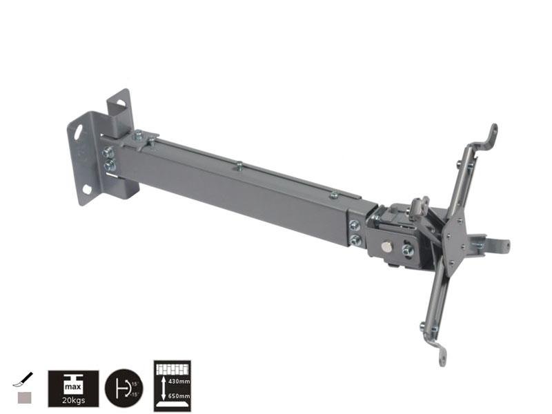 MACLEAN MC-581S sufitowy uchwyt do projektora 43-65 cm 20kg