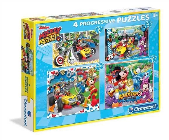 Clementoni Puzzle 20+60+100+180 Mickey 07718