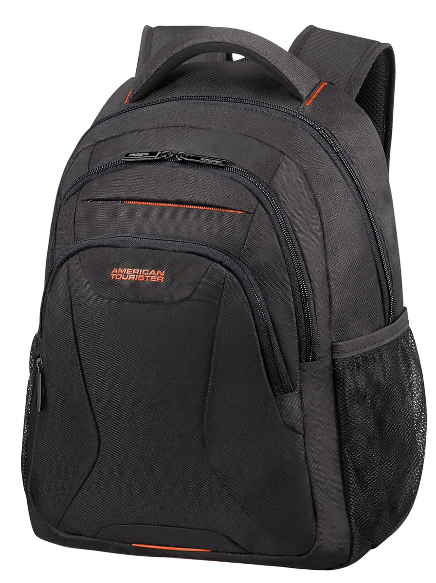 American Tourister At Work plecak do, Schwarz (Black/Orange) (czarny) - 88528/1070