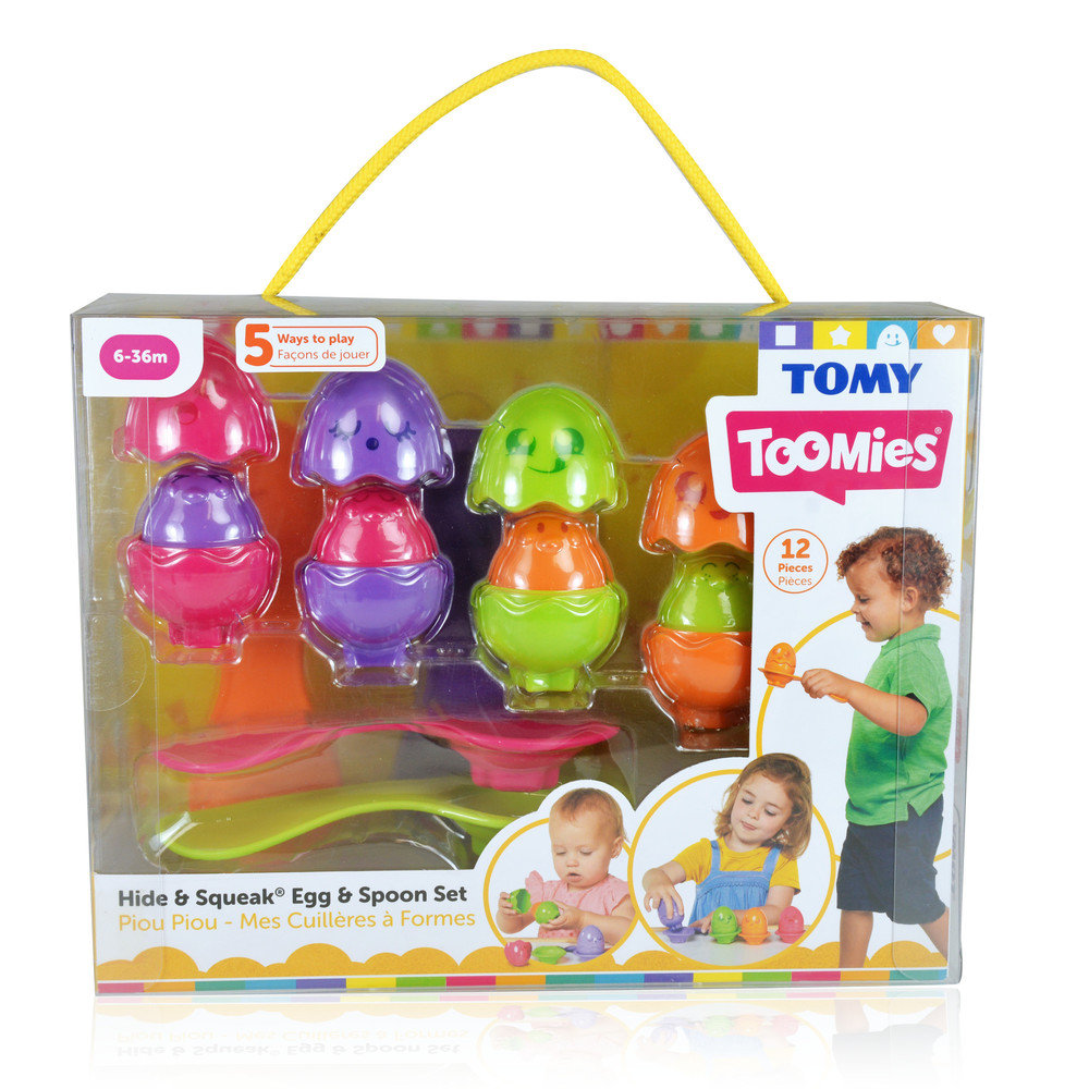 Tomy Jajeczka z łyżeczkami