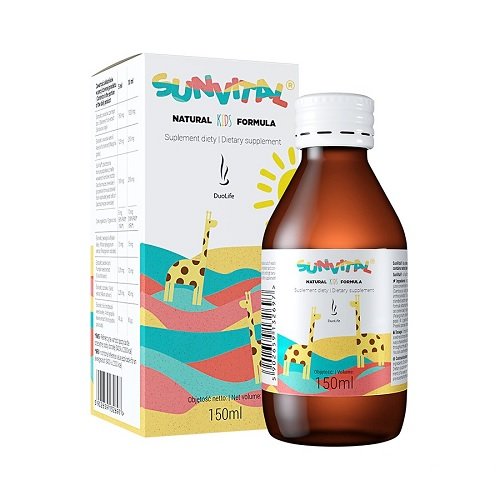 DuoLife Sunvital Kids - Naturalna formuła dla dzieci - 150 ml