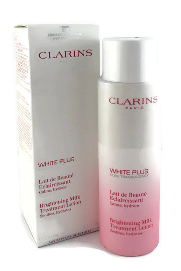 Clarins, White Plus, mleczko do twarzy, 200 ml