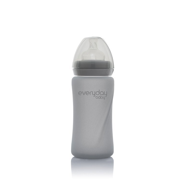 Everyday Baby Everyday Baby Szklana butelka dla niemowląt Healthy +, 240 ml