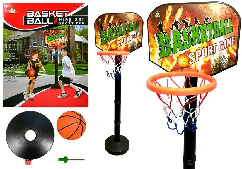 Lean Toys, zestaw do koszykówki Basketball
