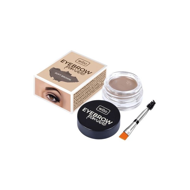 WIBO WIBO Eyebrow Pomade Wodoodporna Pomada do Brwi Soft Brown WIBO-0723