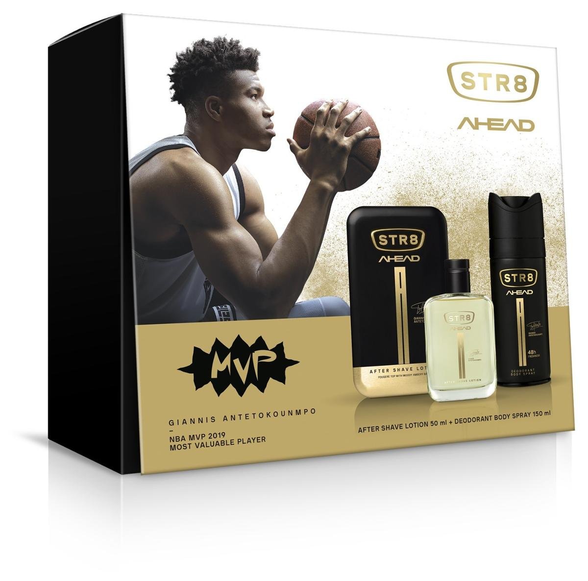 STR8 Ahead Zestaw A/s 50ml +deo Spray 150ml