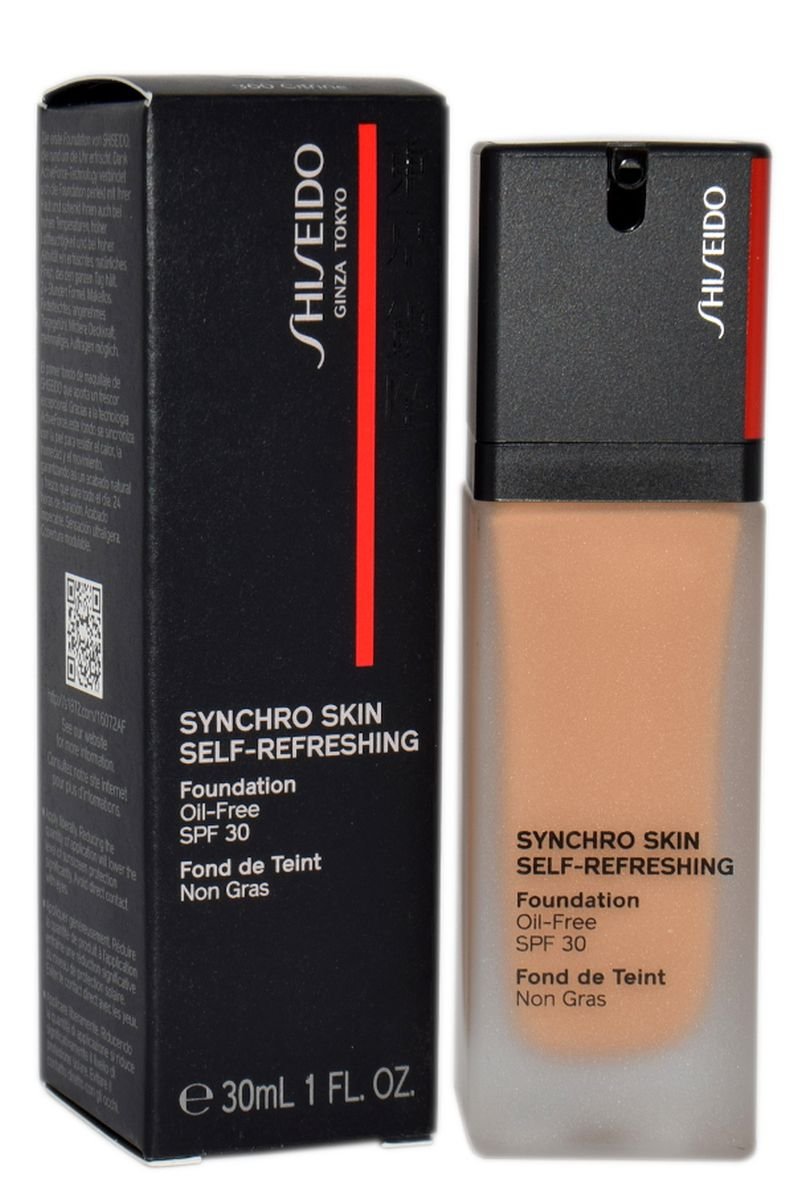Shiseido Synchro Skin Self-Refreshing Foundation podkład o przedłużonej trwałości SPF 30 odcień 360 Citrine 30 ml