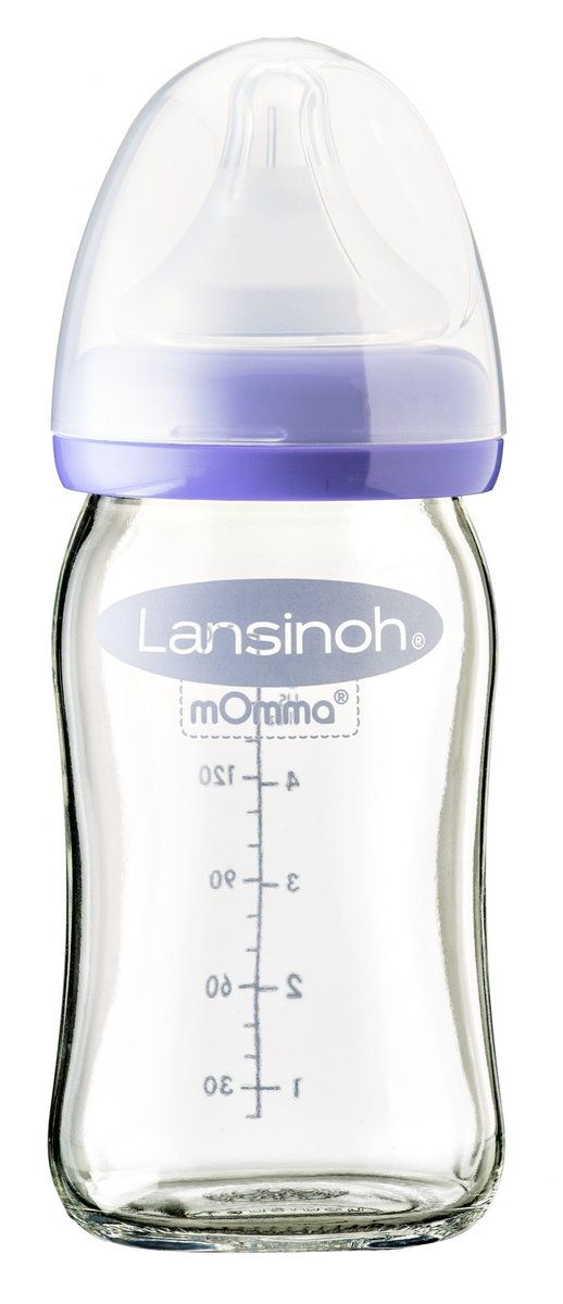 Lansinoh Butelka ze smoczkiem Natural Wave 160ml