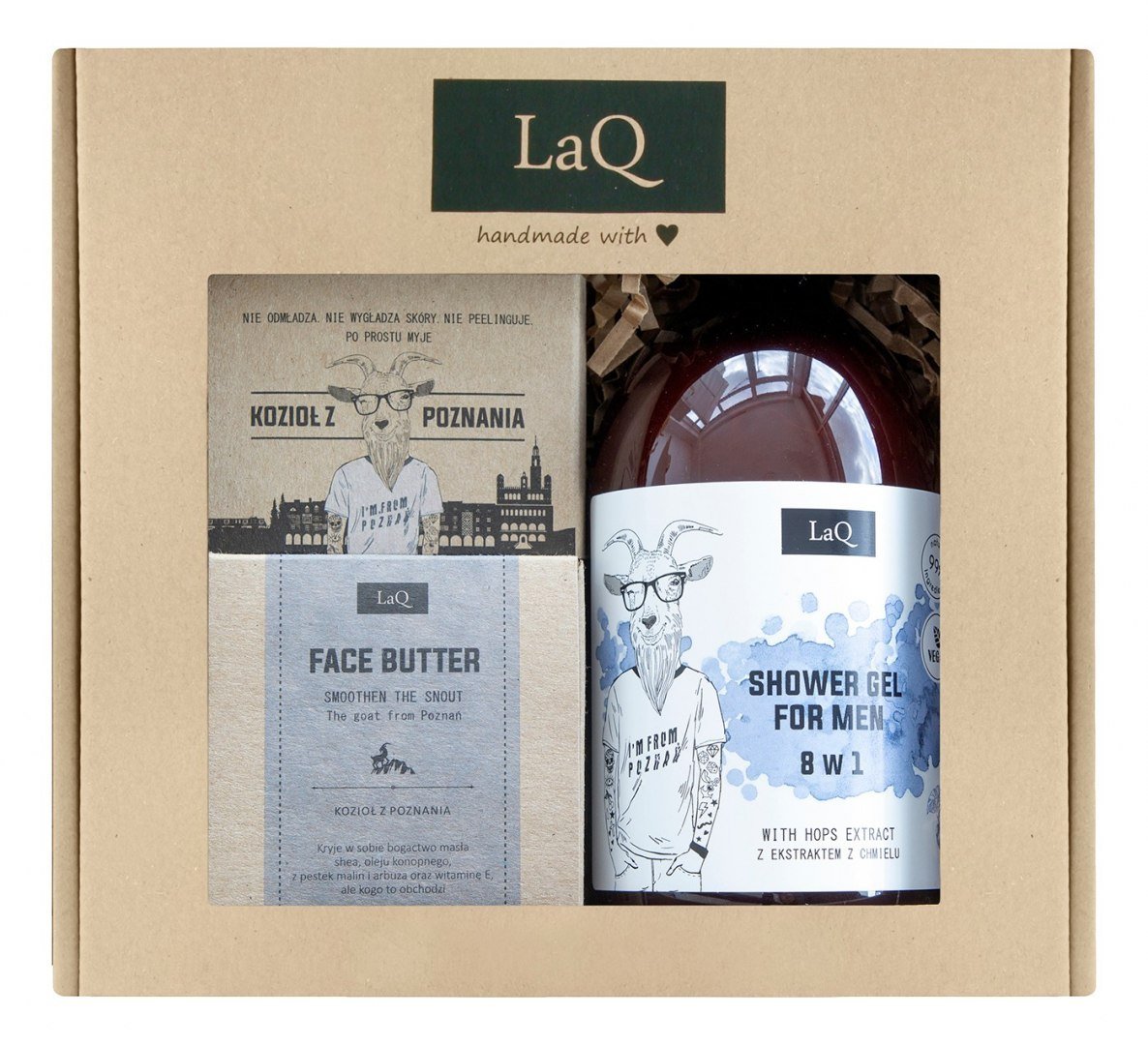 LAQ LaQ Zestaw prezentowy dla mężczyzn Kozioł