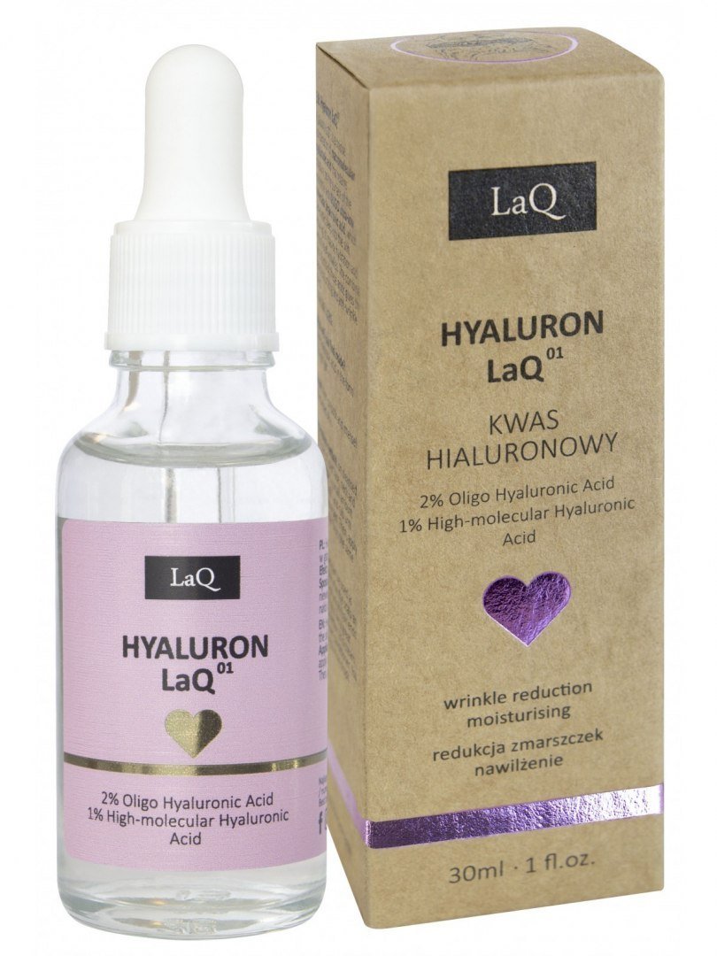 LaQ Kocica Piwonia Hyaluron LaQ 01 Kwas Hialuronowy 30ml