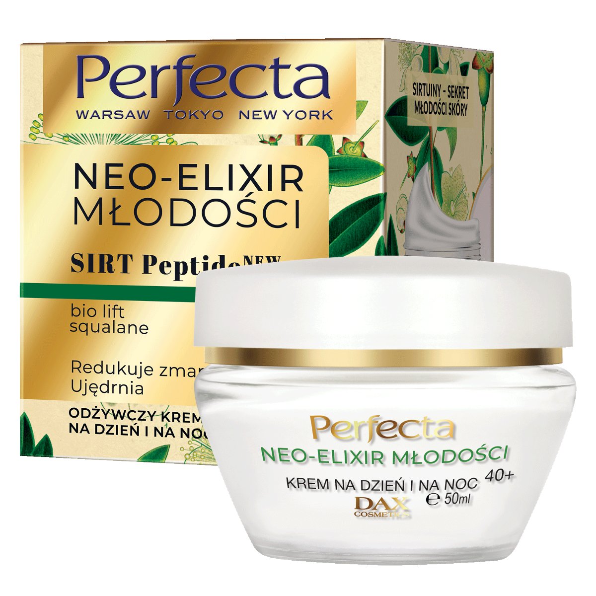 Perfecta Neo-Elixir Młodości odżywczy krem na dzień i na noc 40+ 010214787