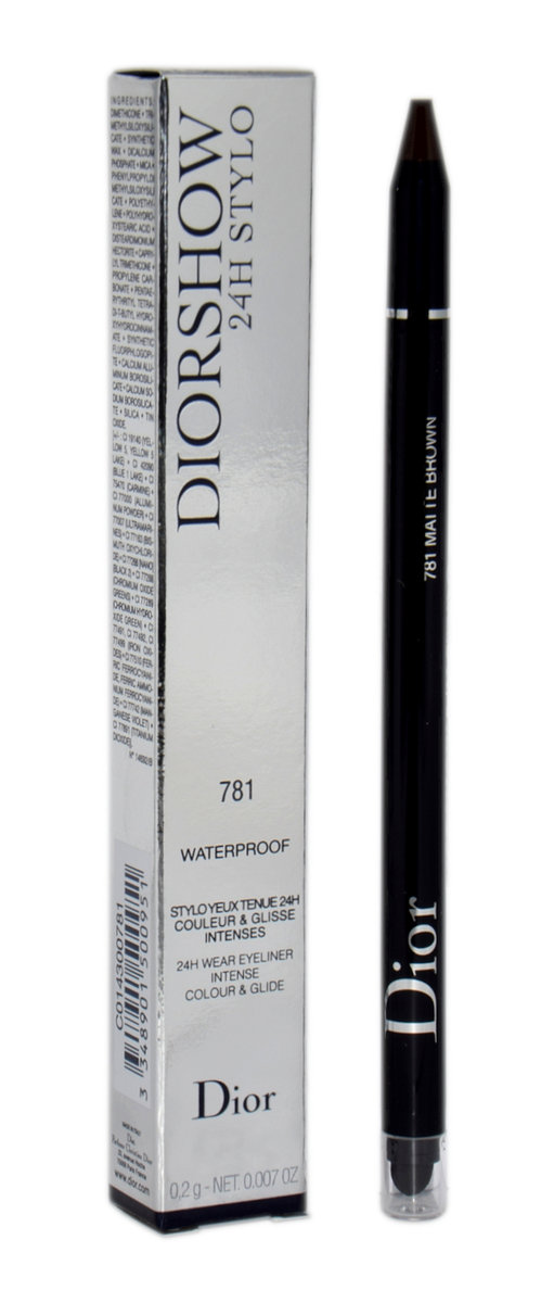 Dior Eyelinery Diorshow 24H Stylo Liner Waterproof Nr.781 Matte Brown 0.2 g