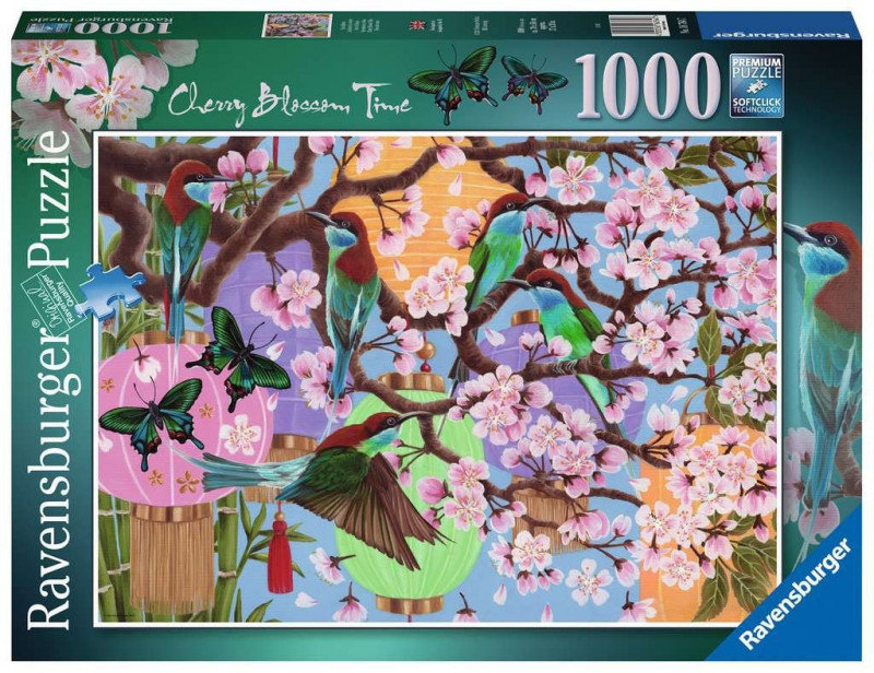 Zdjęcia - Puzzle i mozaiki Ravensburger Puzzle 1000 Kwitnące wiśnie  