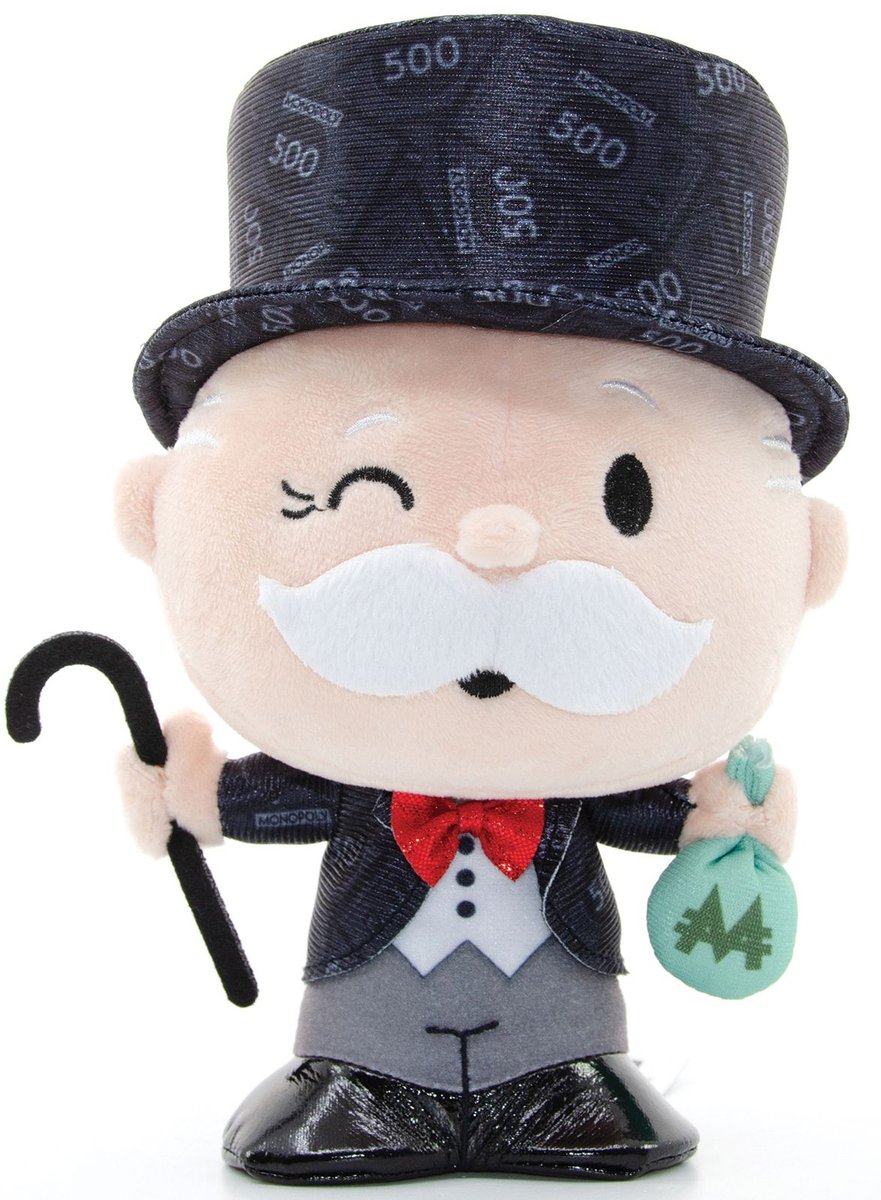 Rebel, maskotka DZNR: Mr Monopoly, 19 cm