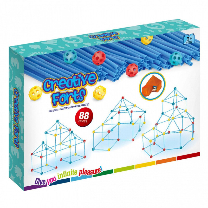 Madej Klocki konstrukcyjne 3D 88 sztuk 5_816904