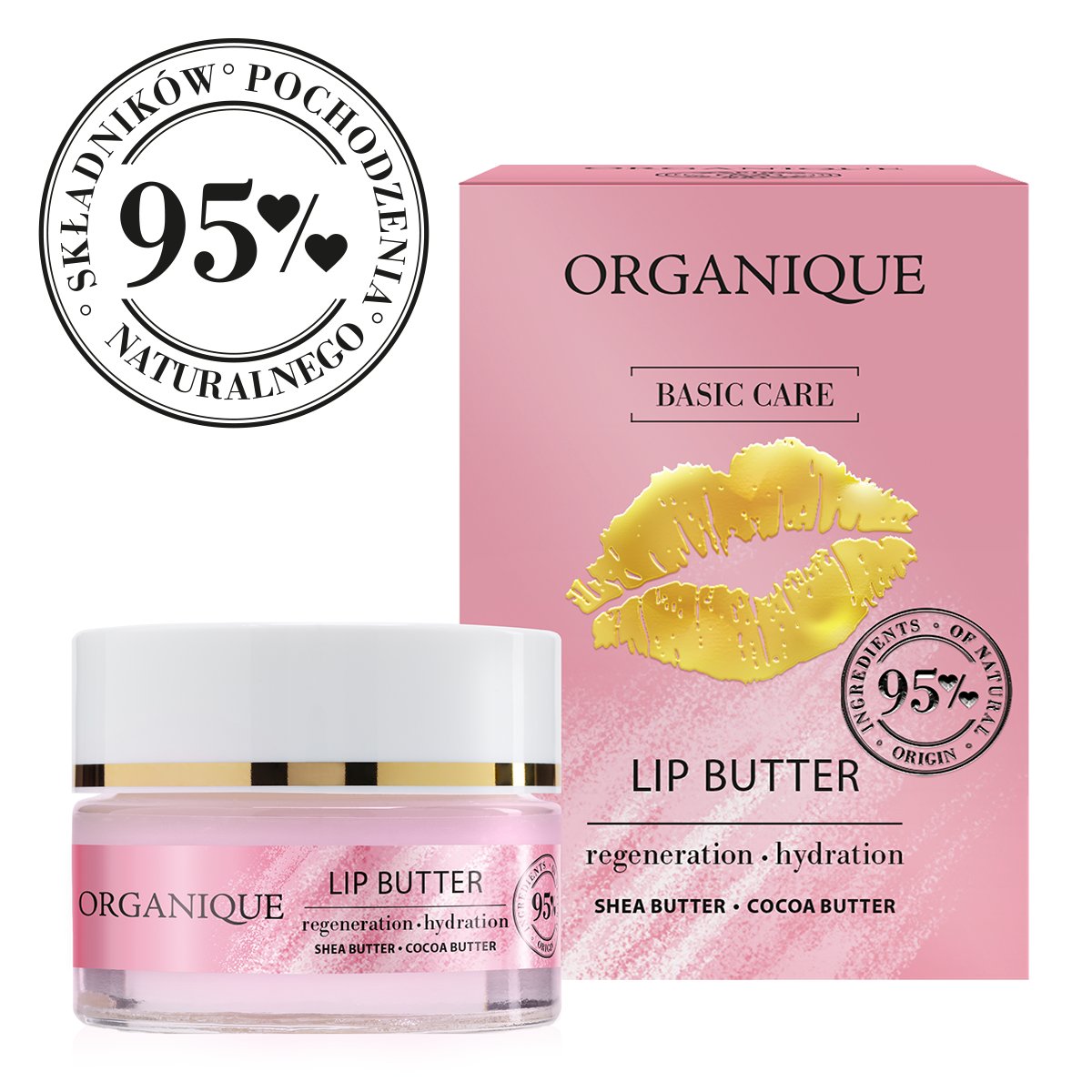 Organique BASIC CARE LIP BUTTER 15 ML