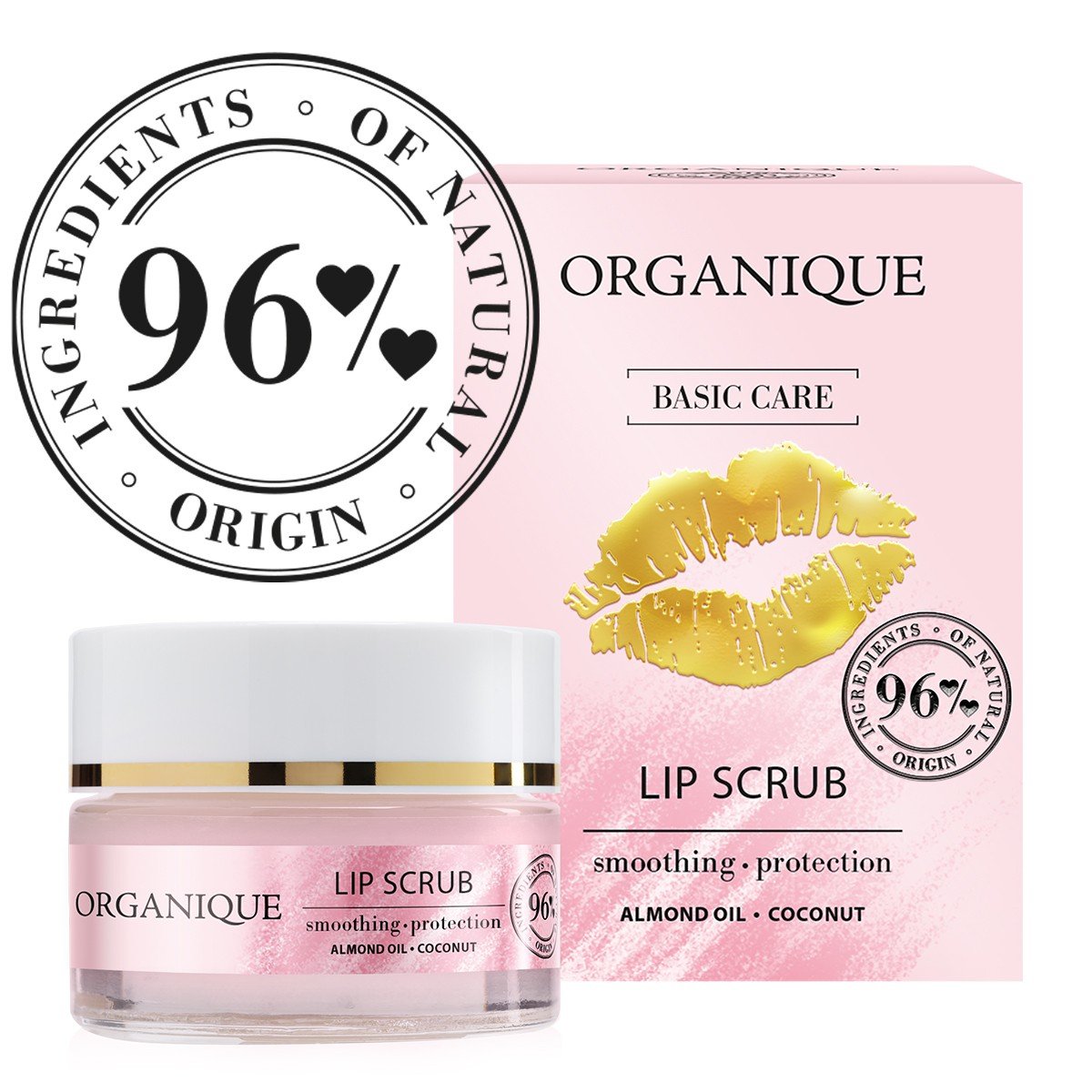 Organique BASIC CARE LIP SCRUB 15 ML