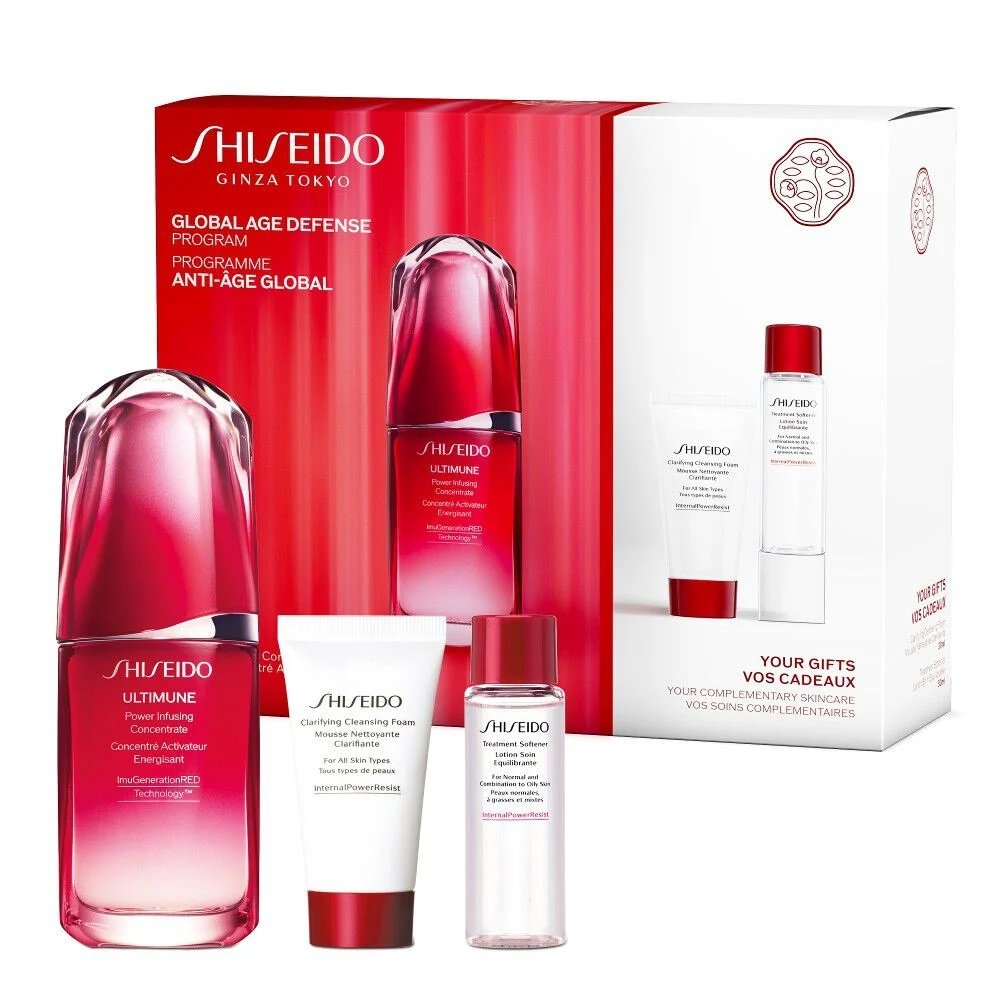 Shiseido Zestaw Concentrate do zaparzania mocy