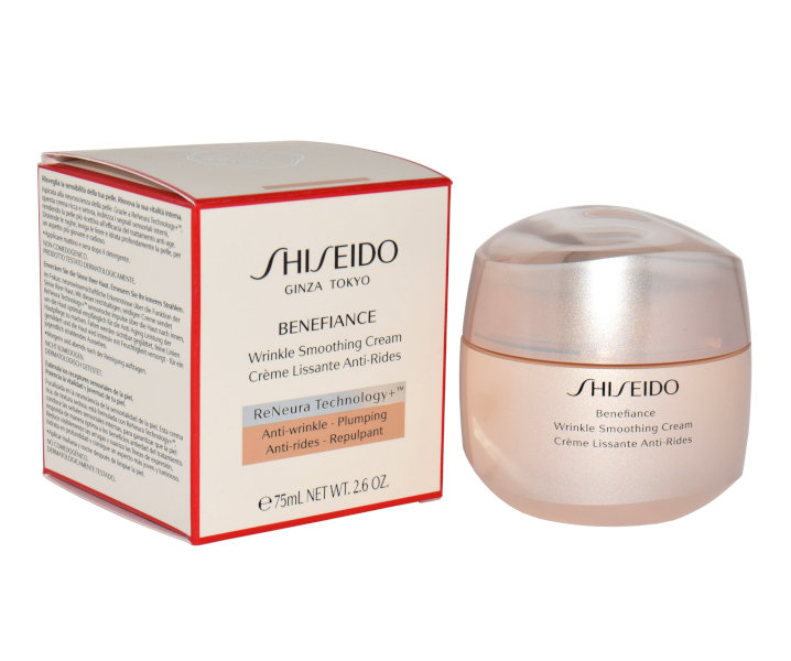 Shiseido Benefiance Wrinkle Smoothing Cream Enriched krem do twarzy na dzień 75 ml dla kobiet