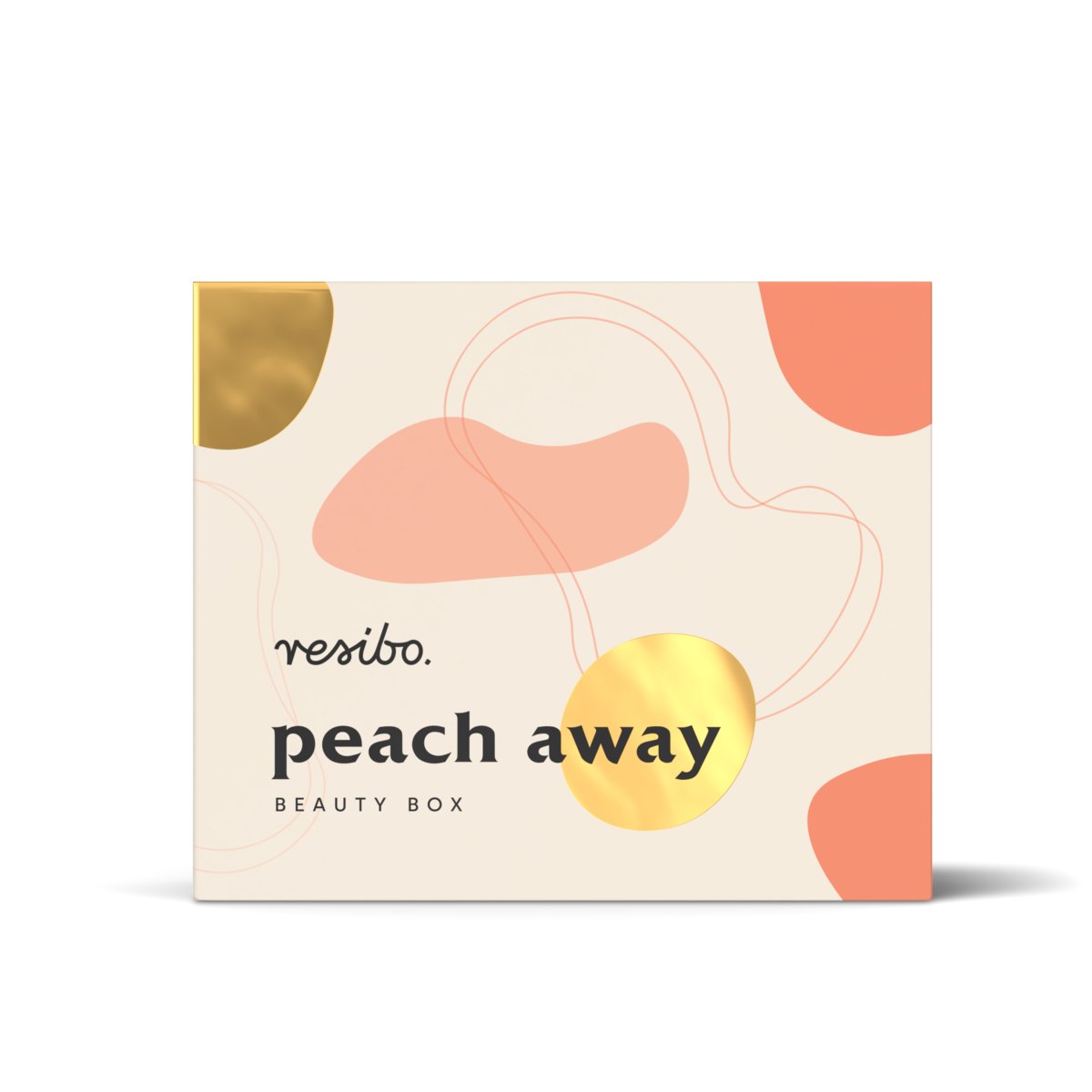 Resibo, Peach Away, Zestaw kosmetyków do pielęgnacji, 2 szt.
