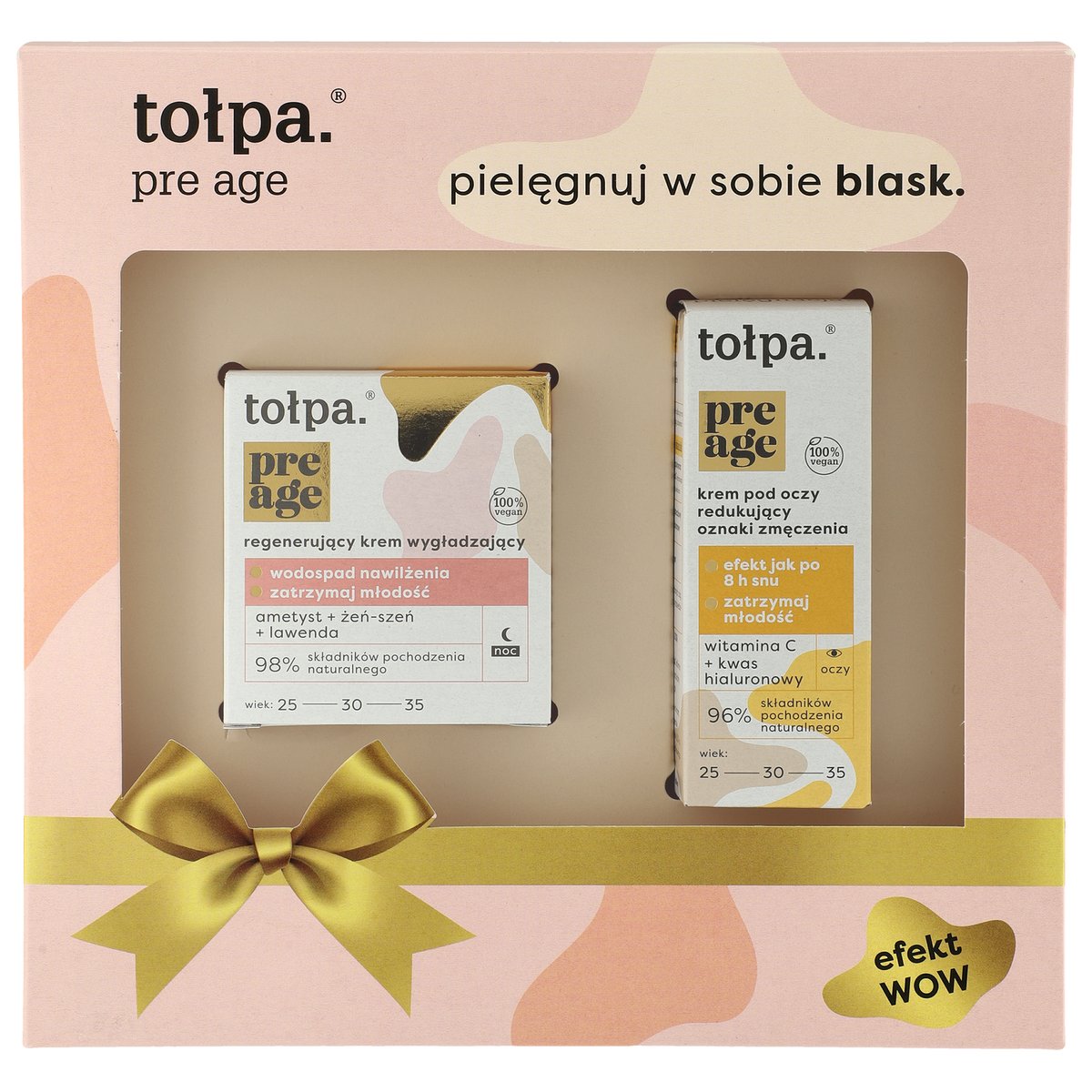 TOŁPA Pre Age Zestaw (Krem do twarzy, 50ml + Serum do twarzy, 20ml) - >>> DARMOWA od 99zł 